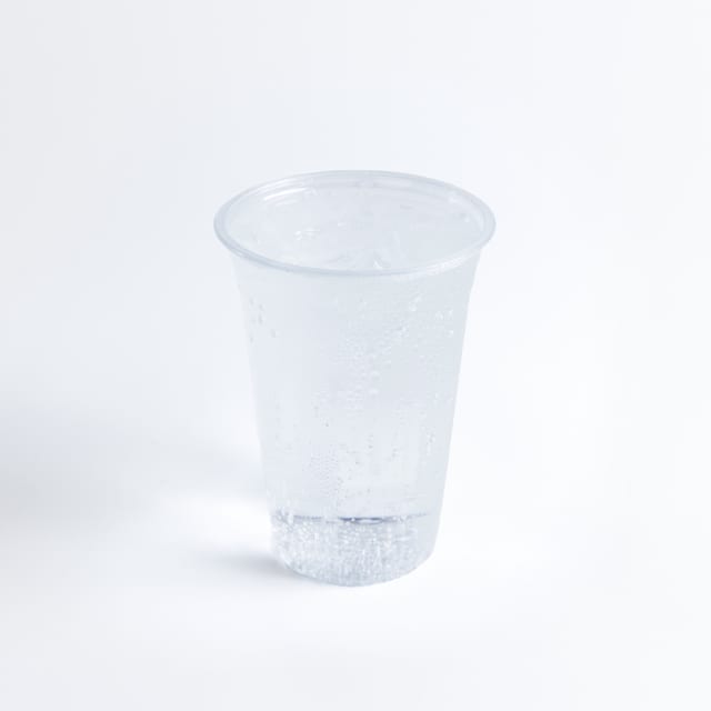 Ice sparkling water.